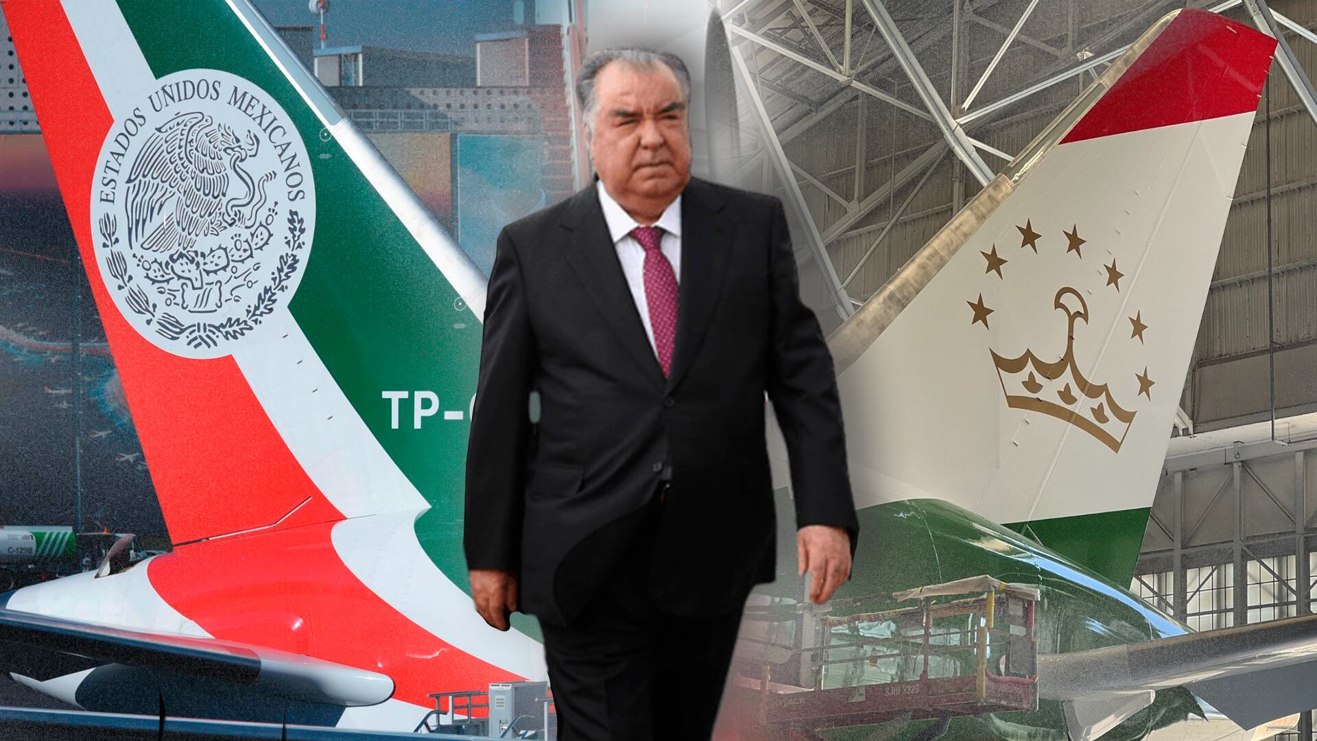 Emomali Rahmon, presidente de Tayikistán, ya estrenó el ex avión presidencial