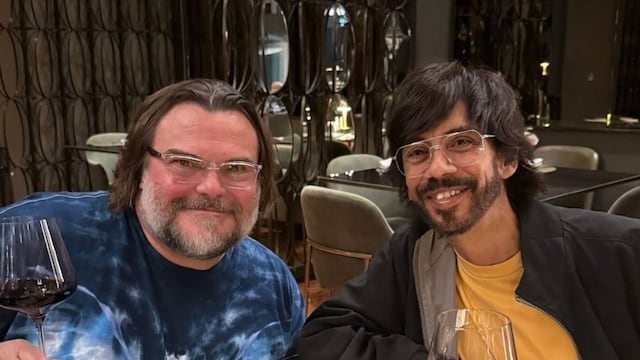 Jack Black y Héctor Jiménez se reúnen tras de 19 años de Nacho Libre