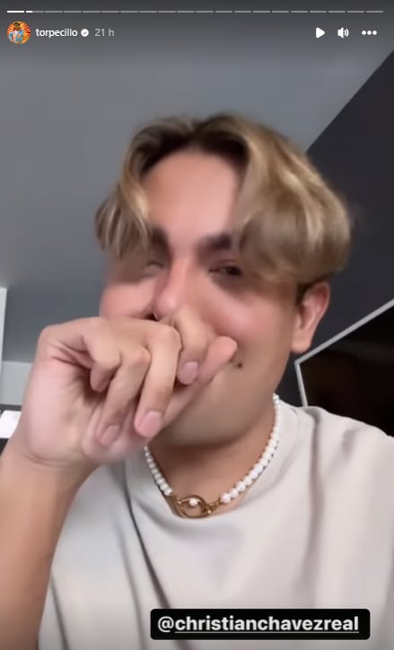 Ricardo Peralta le pide a Christian Chávez boletos para RBD.