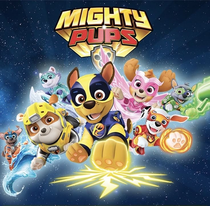 Fondos de pantalla de Mighty Pups de Paw Patrol para celular