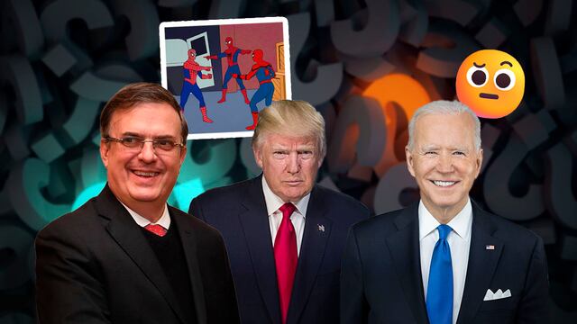 Donald Trump no se burló de Marcelo Ebrard, se refería a Joe Biden