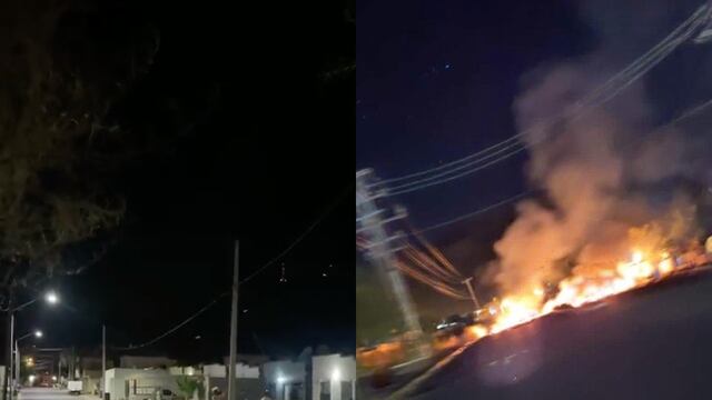 ¿Qué pasa en Guaymas, Sonora? Balaceras y carros quemados provocan pánico