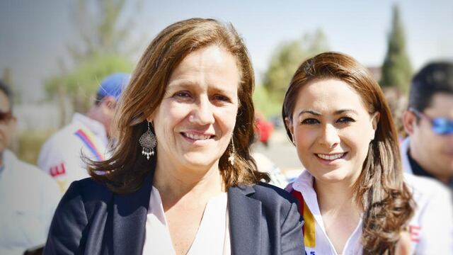 Margarita Zavala y Tere Jiménez