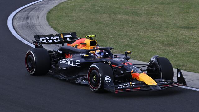 Checo Pérez culminó en la novena posición durante las prácticas del GP de Bélgica 2024