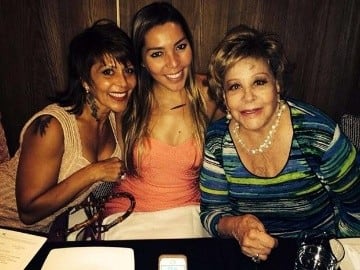 Alejandra Guzmán, Frida Sofía y Silvia Pinal.