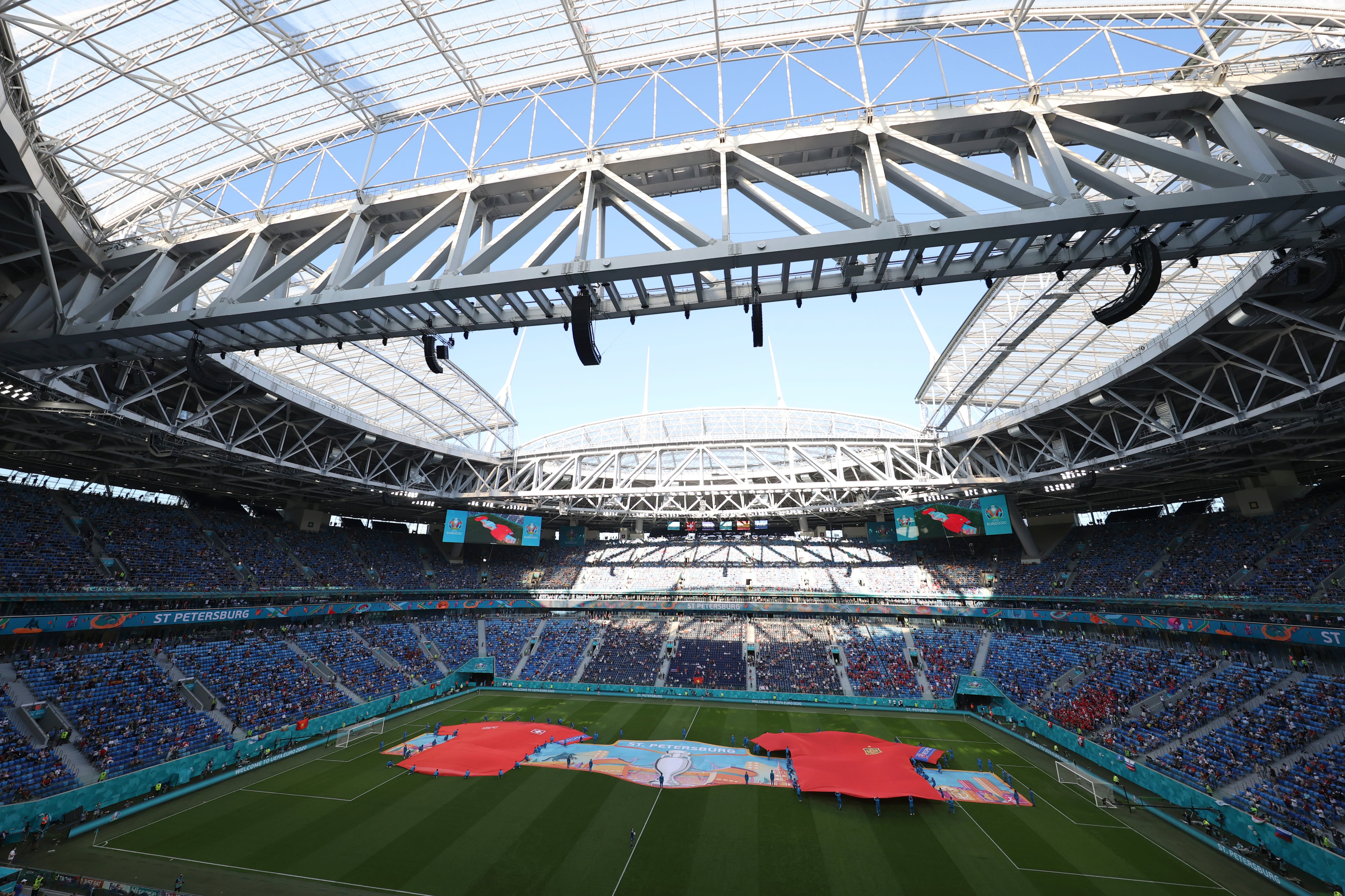 Estadio San Petersburgo, en Rusia, albergaría la final de la Champions
