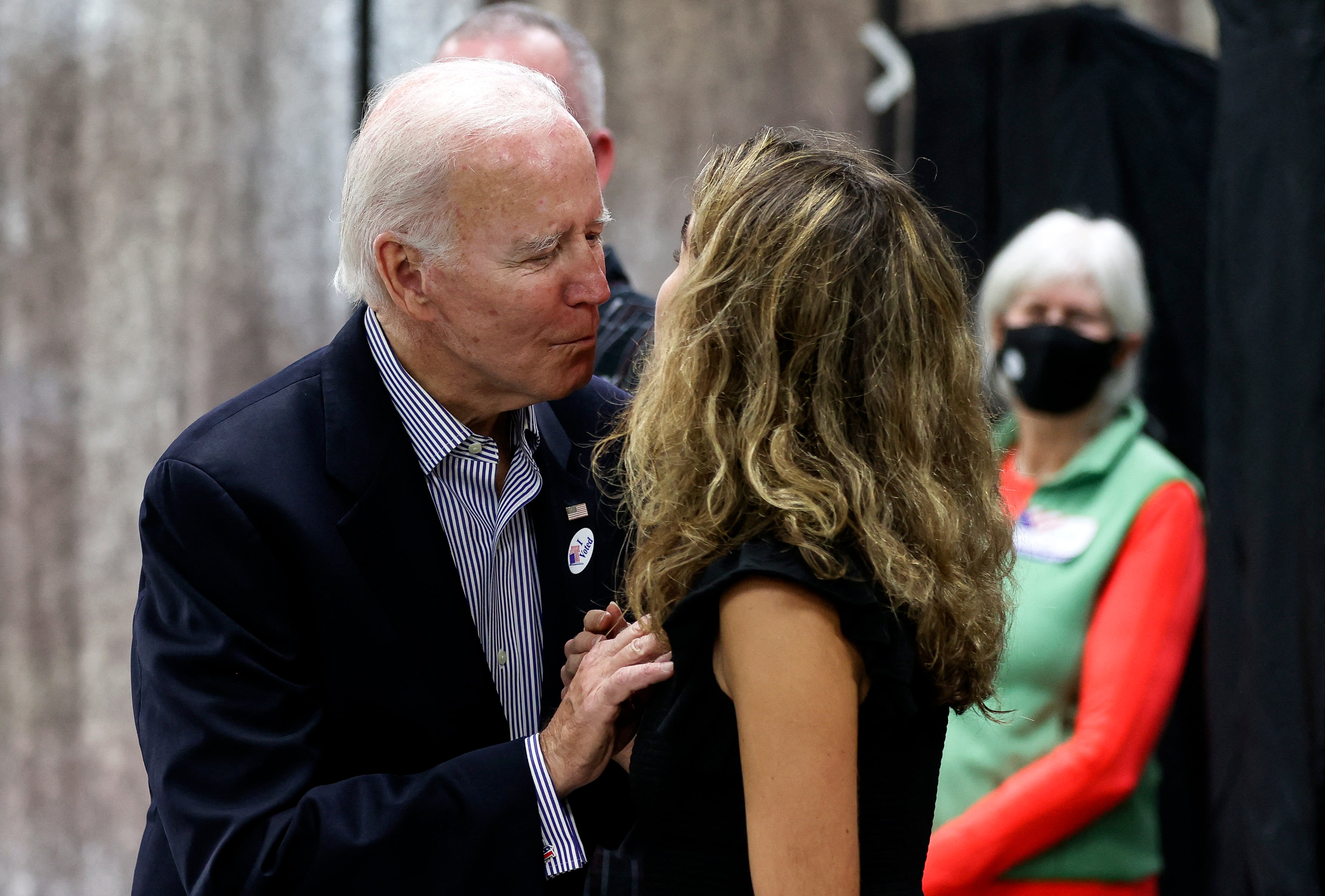 Joe Biden y su nieta Natalie Biden