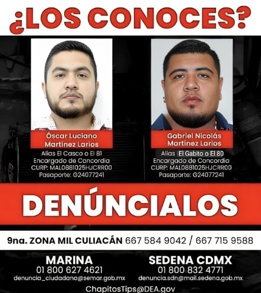 Volante contra Gabriel Nicolás Martínez Larios, "el 80"