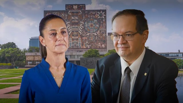 Leonardo Lomelí responde a Sheinbaum por más lugares en la UNAM