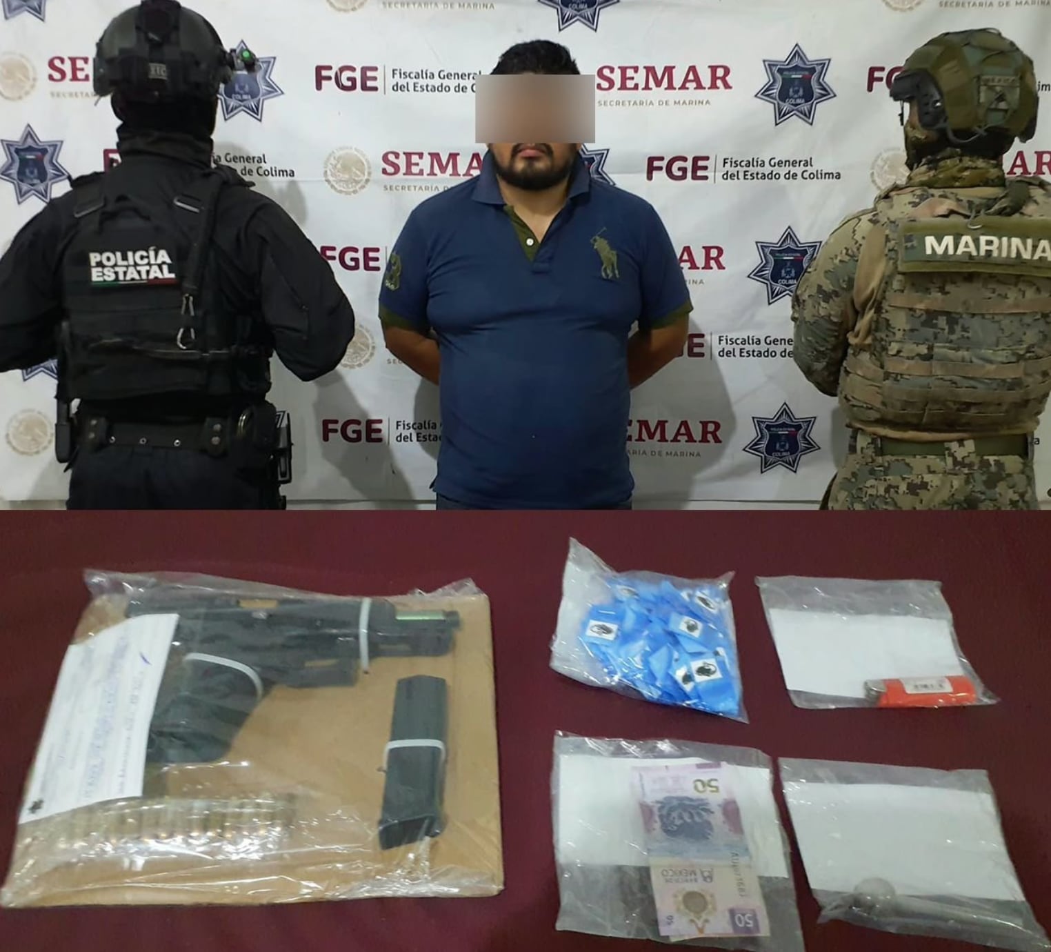 Cae presunto integrante de Los Mezcales