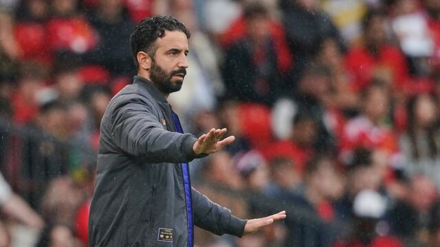 Ruben Amorim, DT del Manchester United.