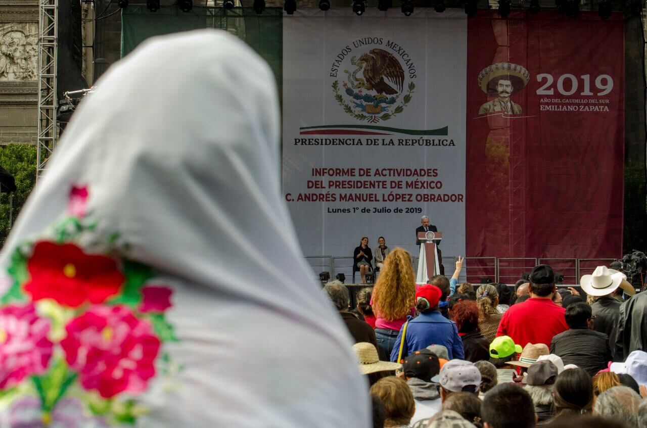 Primer aniversario de triunfo electoral.
