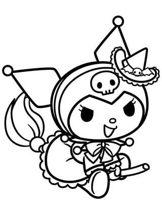 Este 31 de octubre en Halloween, es el cumpleaños de Kuromi