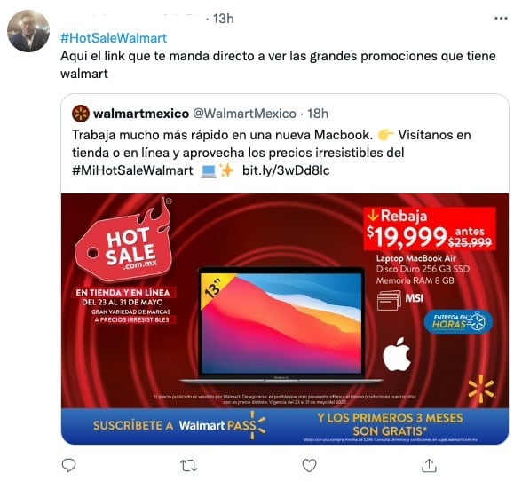 Walmart usaría bots para promocionarse en el Hot Sale 2022