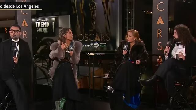 Conductores de TV Azteca celebran derrota de Emilia Pérez en Premios Oscar