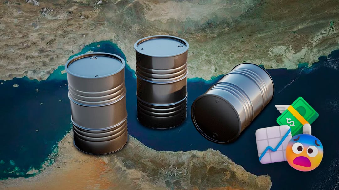 El petróleo se dispara a 117 dólares por crisis en Ormuz