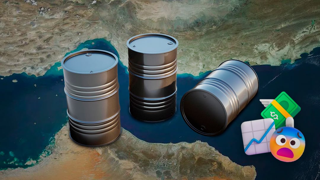 Aumenta el precio del petróleo por posible bloqueo en estrecho de Ormuz.