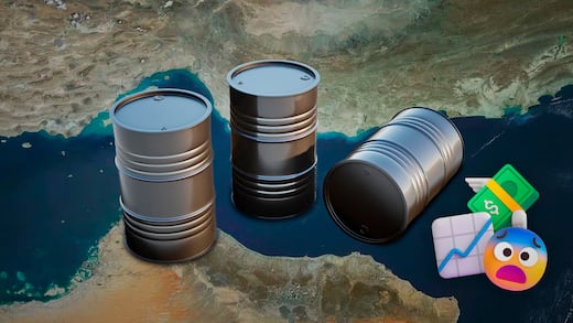 El petróleo se dispara a 117 dólares por crisis en Ormuz