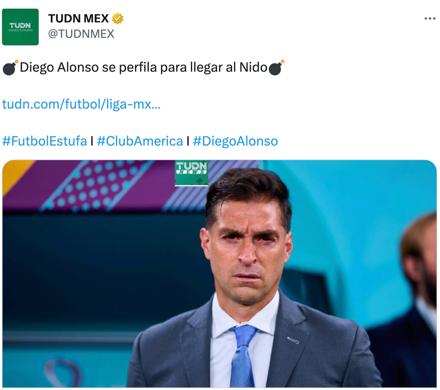 Diego Alonso llegará al Club América