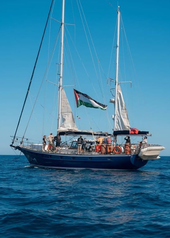 Flotilla de la Libertad con Greta Thunberg