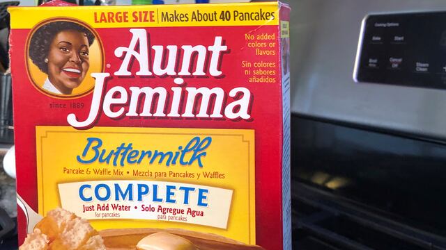 Caja de Aunt Jemima