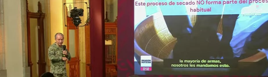 Secretaría de Marina desmiente videos de Sky News y Channel 4 sobre fentanilo