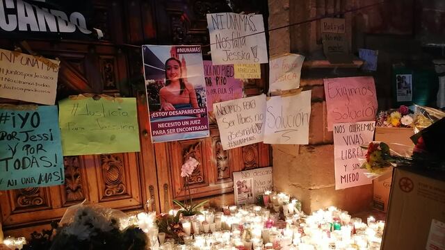 Protesta por justicia para Jessica