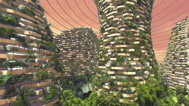 Edificios sustentables en el planeta China