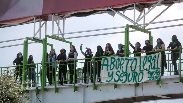 Protesta por el aborto legal