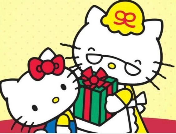 abuelos de Hello Kitty