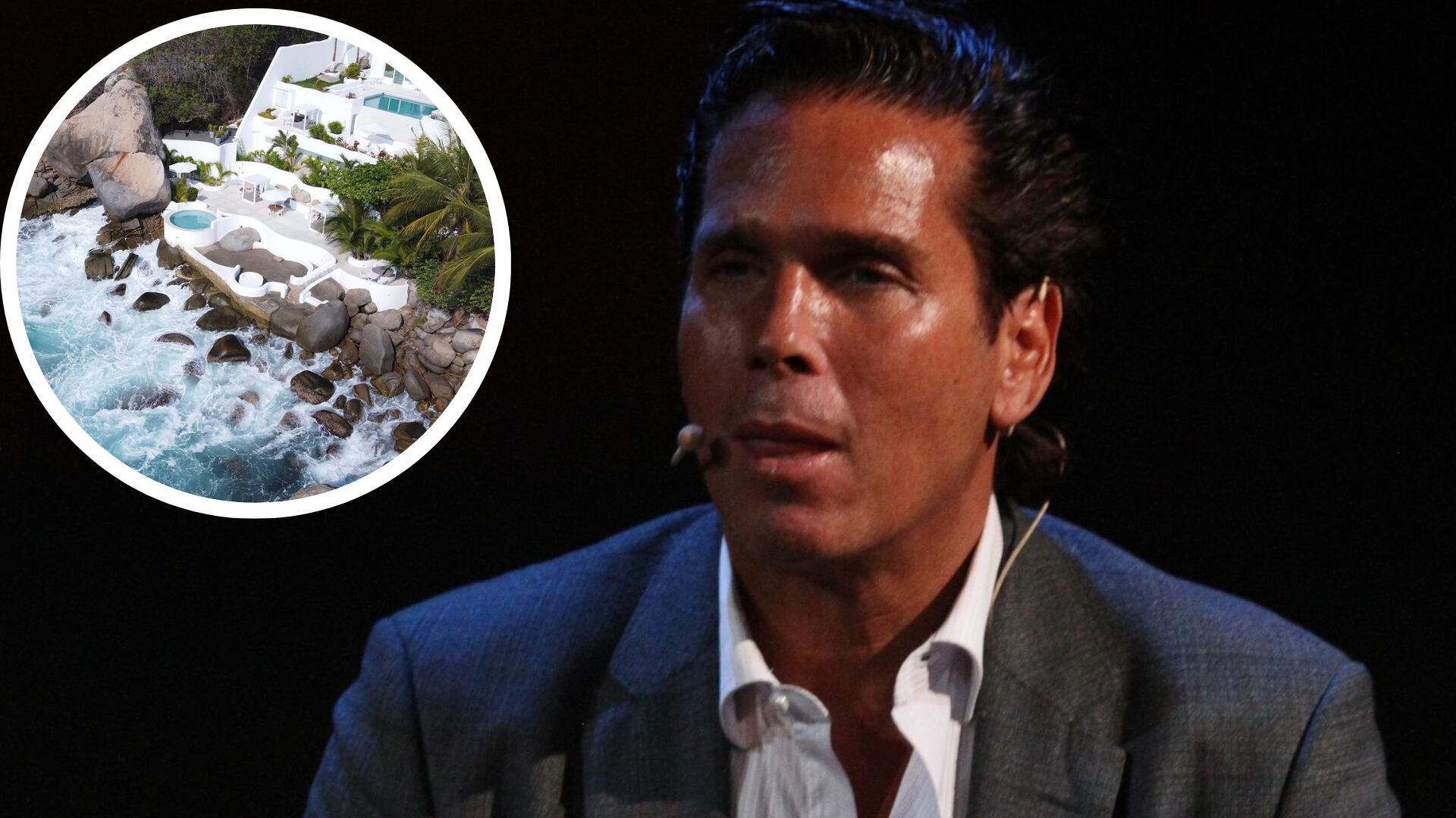 ¿Qué pasó con el hotel de Roberto Palazuelos en Acapulco? La Casa de la Ensenada fue protegida por una montaña
