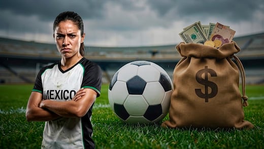 Revelan brecha salarial entre futbolistas hombres y mujeres en la mañanera de Sheinbaum