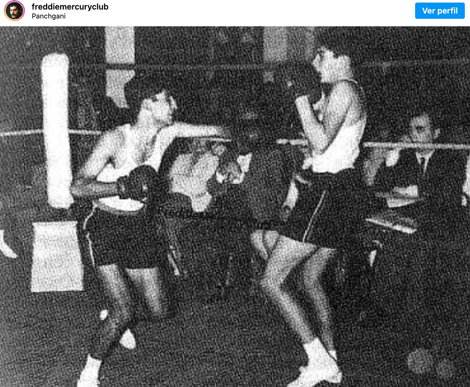 Freddie Mercury como boxeador amateur