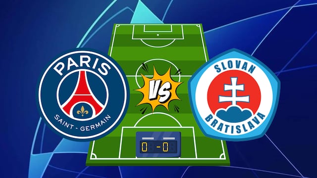 PSG vs Slovan Bratislava: Pronóstico y posibles alineaciones del partido de la Champions League.
