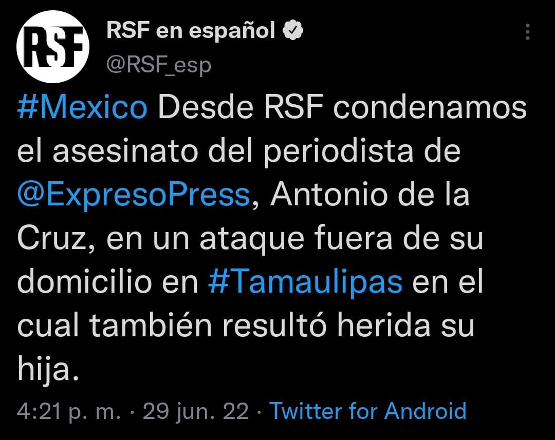 Reporteros sin Fronteras