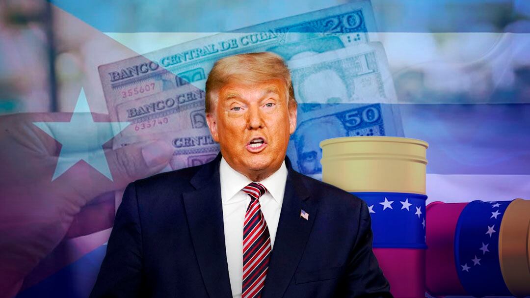 Trump amenaza con cortar a Cuba el dinero y petróleo venezolano