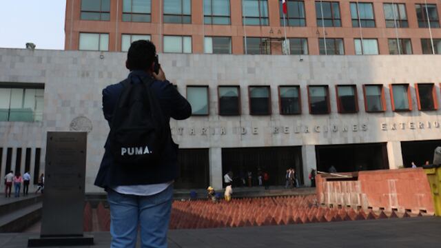 Edificio de la SRE. Descartan posible huelga.