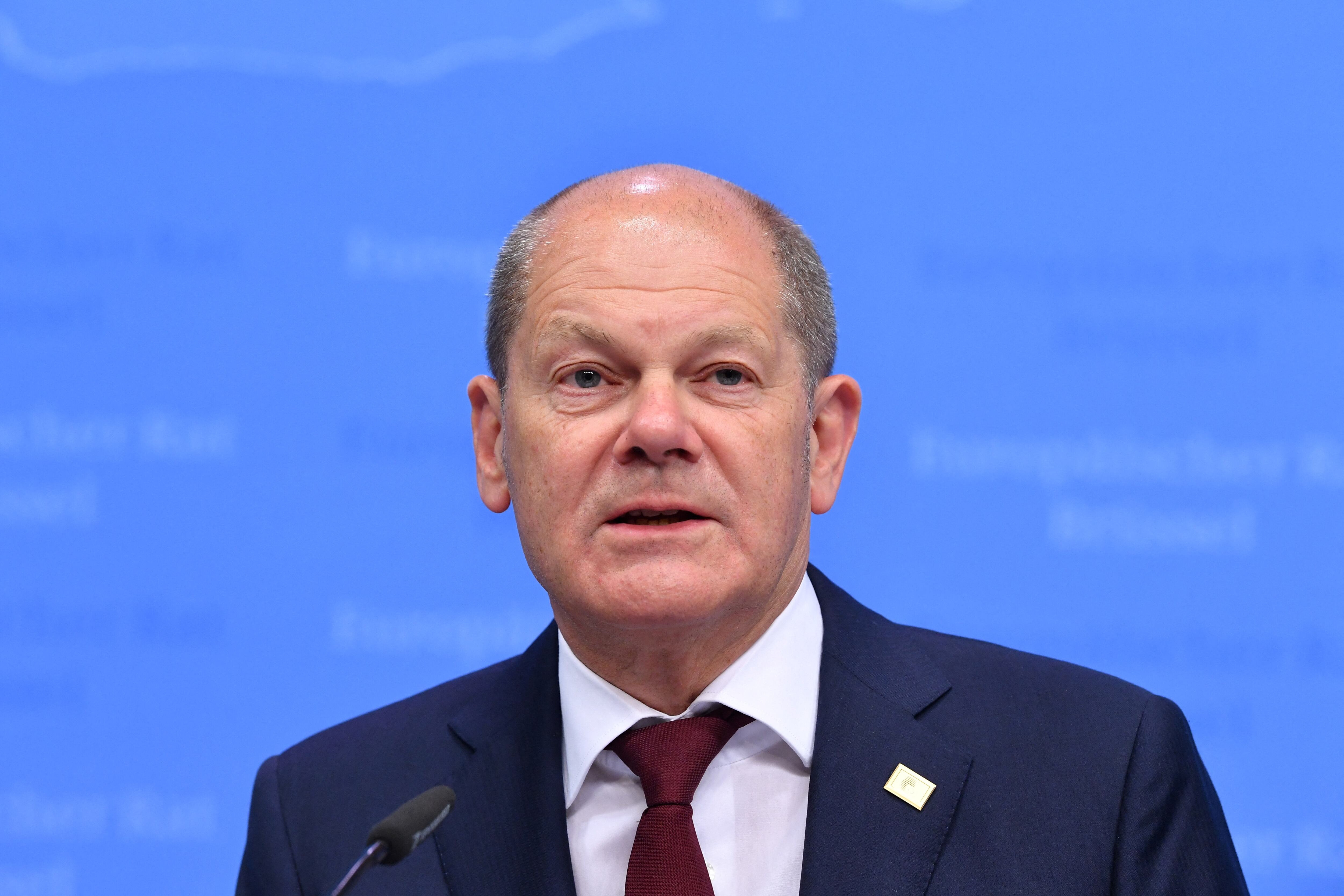 Olaf Scholz, canciller de Alemania/ AFP