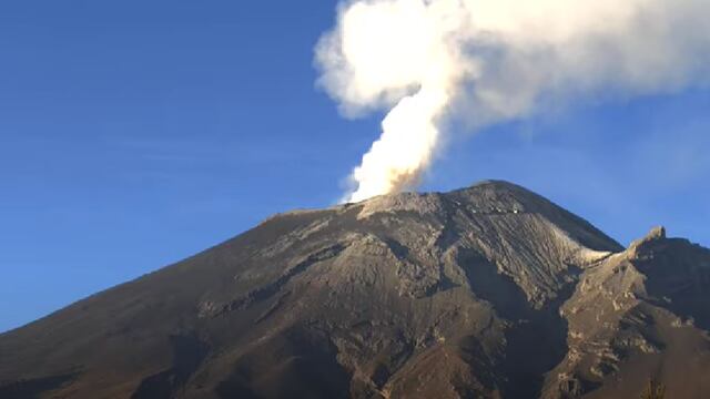 Volcán Popocatépetl el 3 de julio