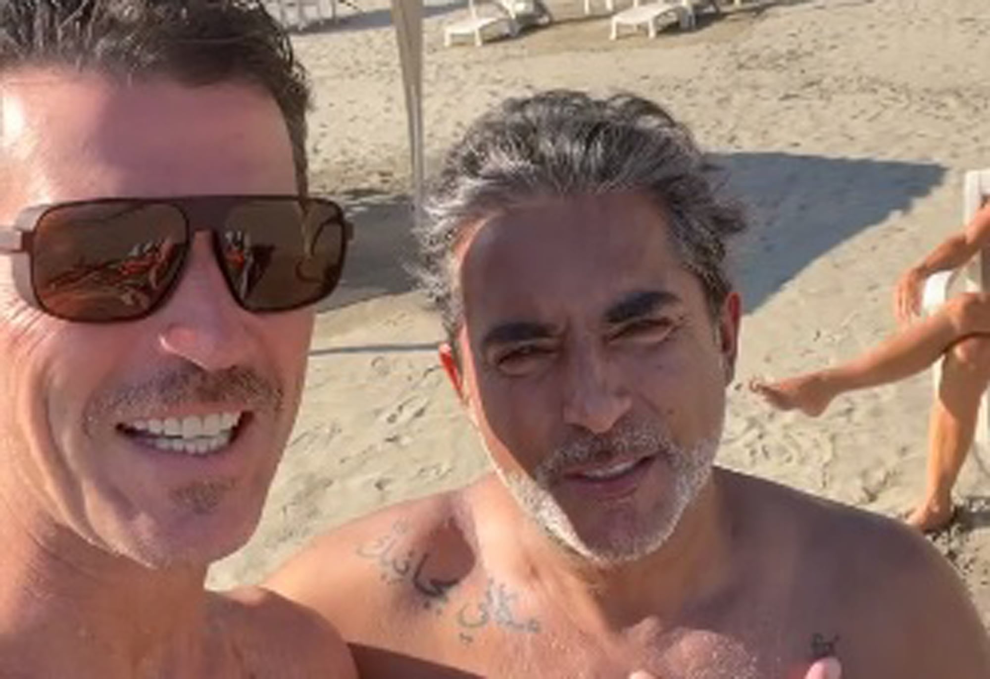 Raúl Araiza y Leonardo García
