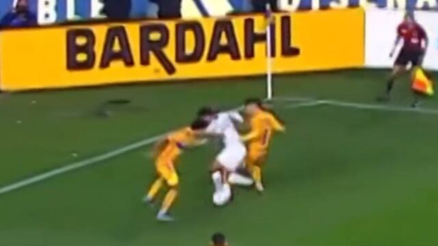 Rodrigo López se mandó una jugada que ni Zinedine Zidane hubiese hecho.