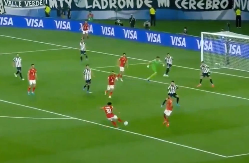 Al-Ahly abrió el marcador frente al CF Monterrey