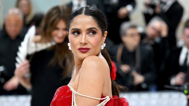 Salma Hayek en el Met Gala 2023