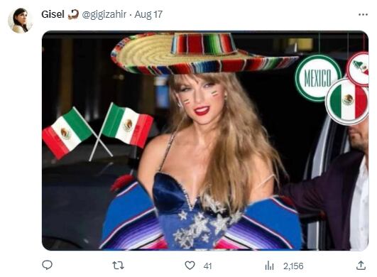 Memes de Taylor Swift en México