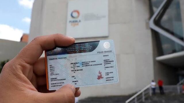 Tarjeta de circulación