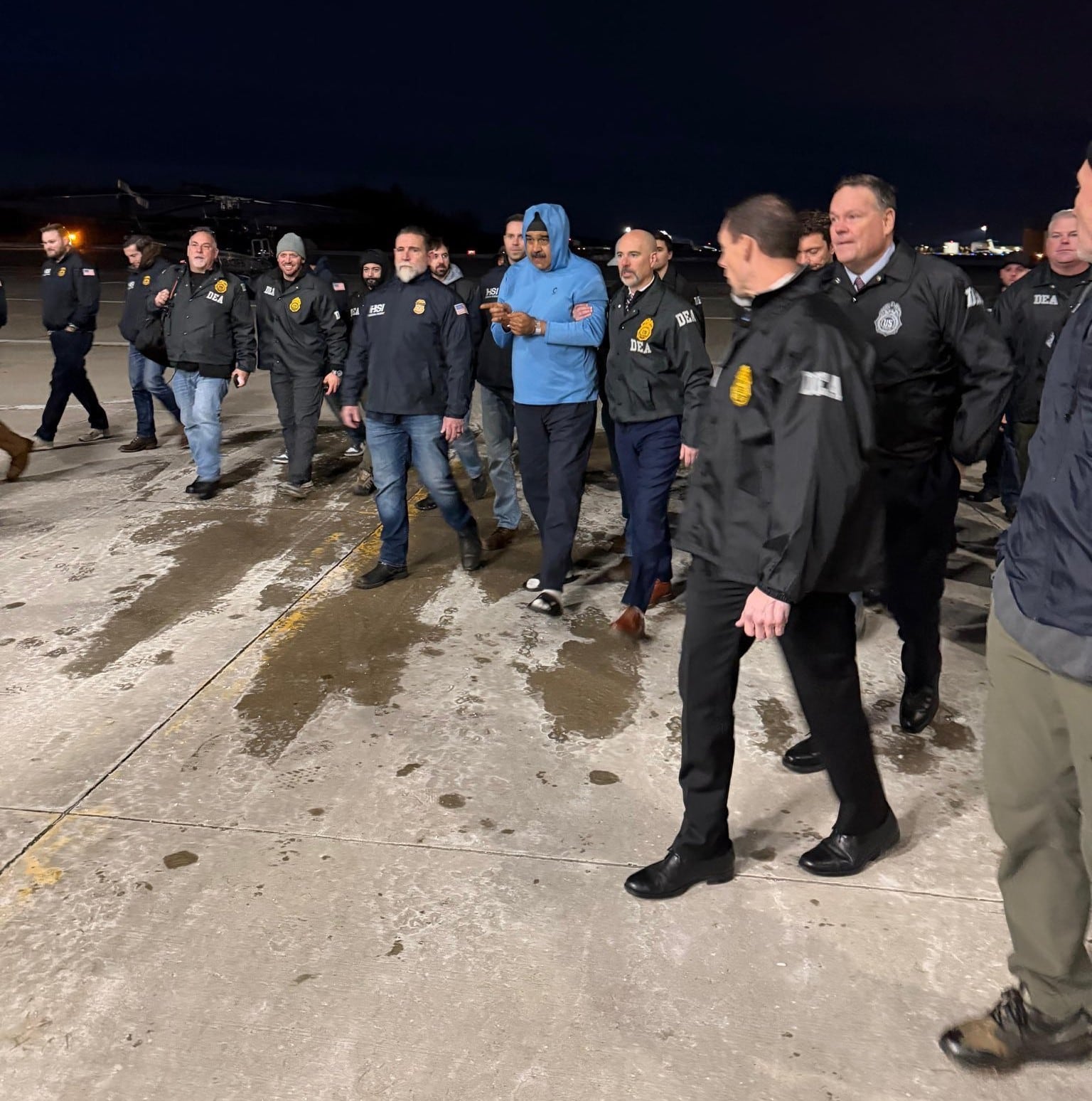 Primeras imágenes de Nicolás Maduro tras llegada a Nueva York