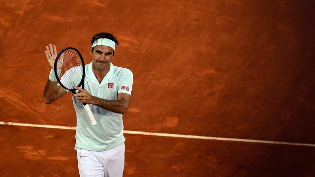 Federer venció a Gasquet en su debut en la Caja Mágica