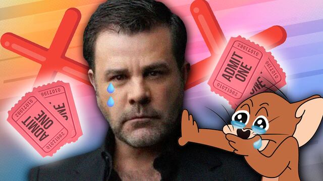 Eduardo Capetillo no vende boletos para su concierto en el Teatro Metropólitan