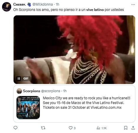 Memes por el cartel del Vive Latino 2025