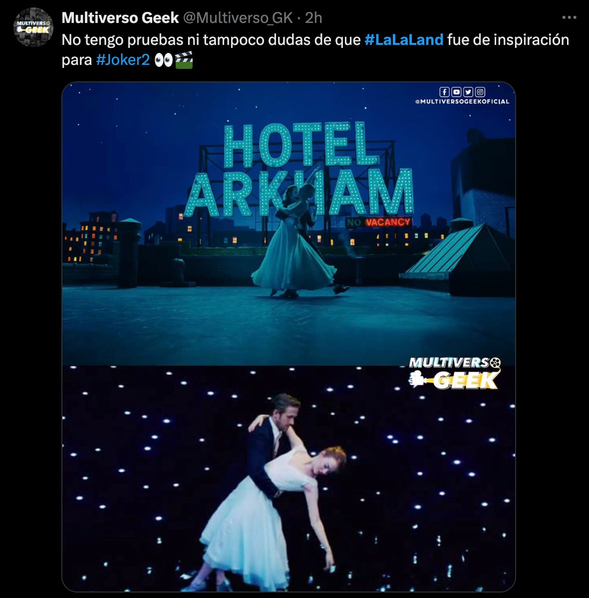 Joker 2 y La La Land